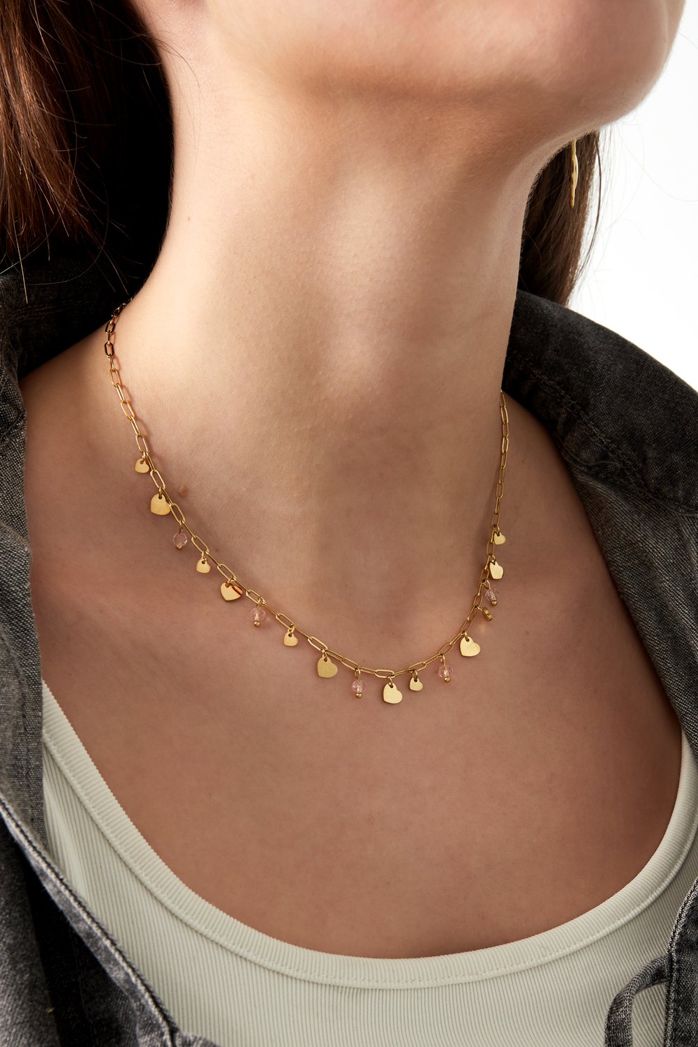 Halskette voller Liebe – Roségold h5Bild3